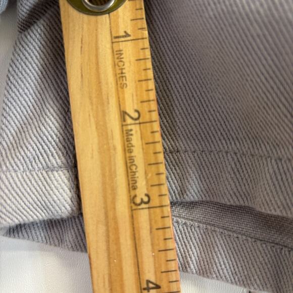 OB Style Women's High-Rise Pleated Preppy Mom Shorts Size S Minimalist Neutral - Picture 8 of 9